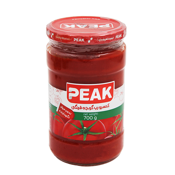رب گوجه فرنگی پیک شیشه ای