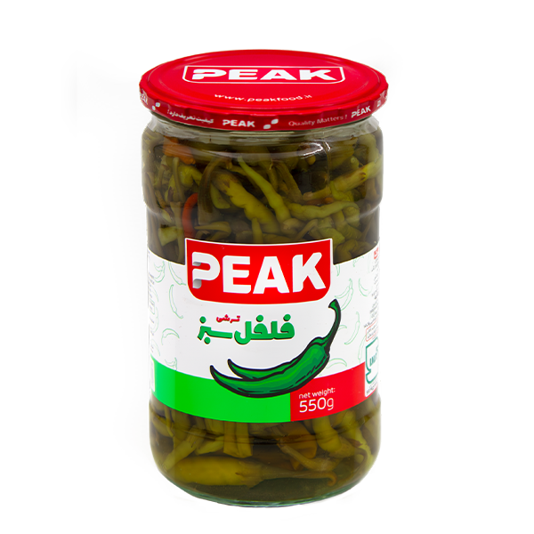 ترشی فلفل سبز پیک