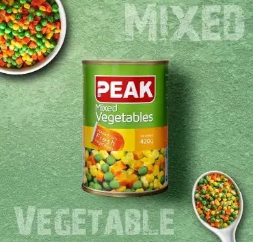 کنسرو مخلوط پیک