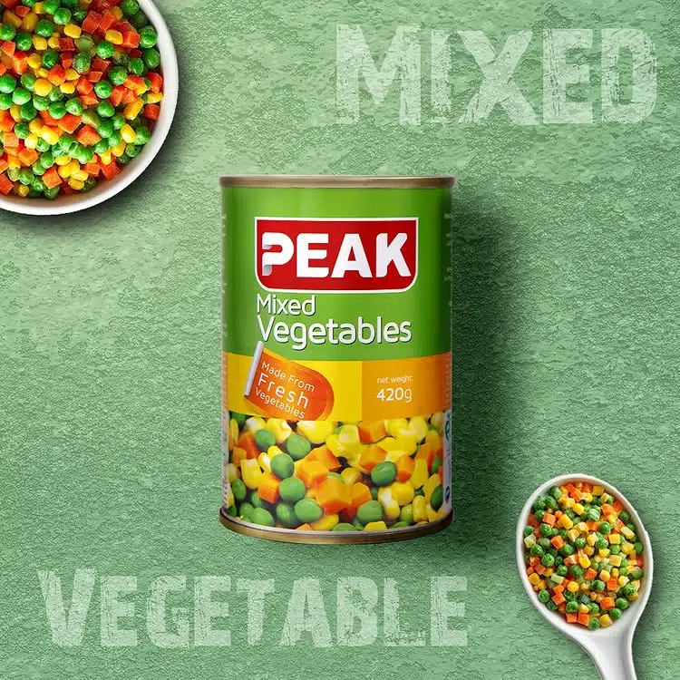 کنسرو مخلوط پیک