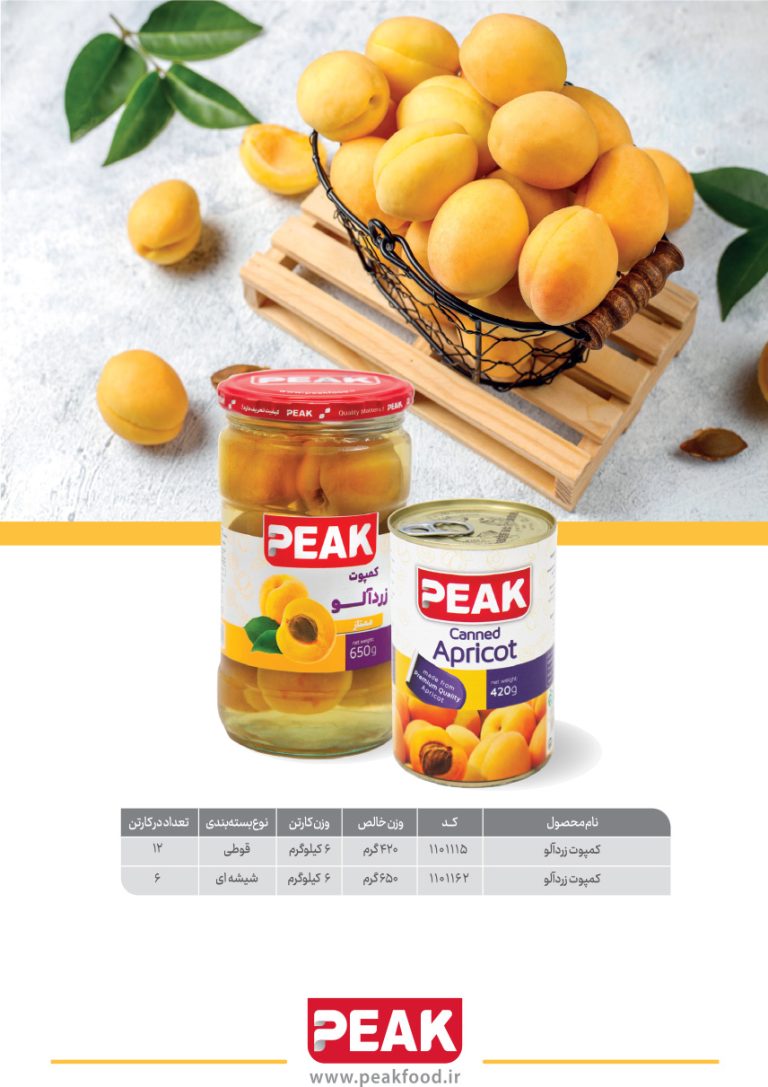 کاتالوگ محصولات پیک