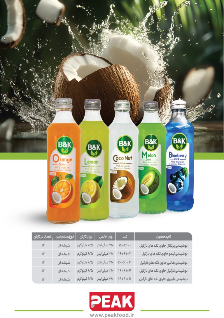 کاتالوگ محصولات پیک